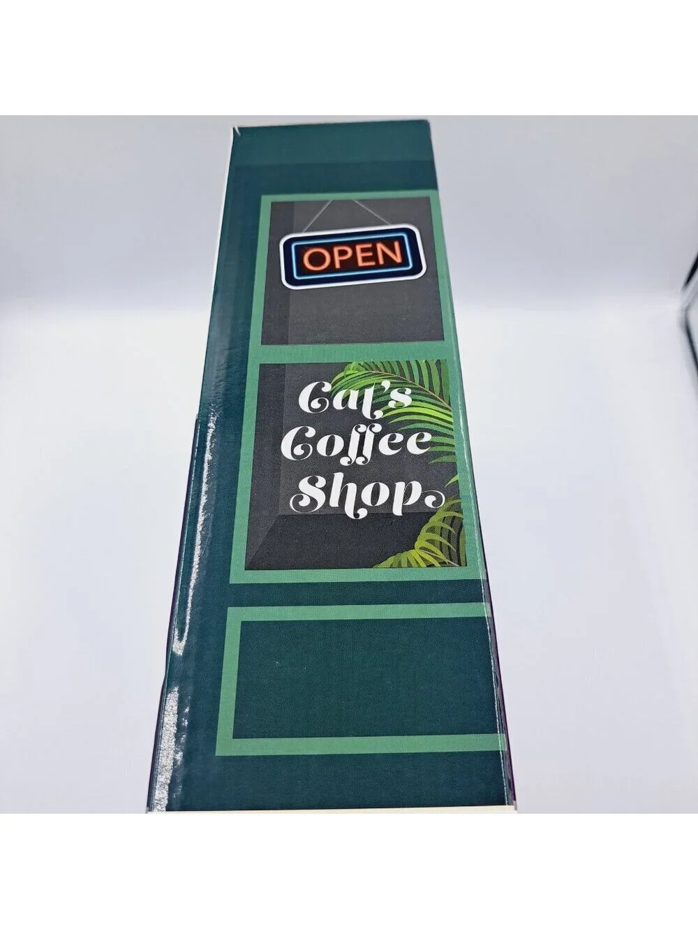 Coffee Shop Bistro Cat or Small Animal Playhouse with Cardboard Scratching Board